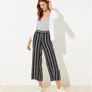 LOFT Striped Fluid Ankle Pants Size 20 NWT